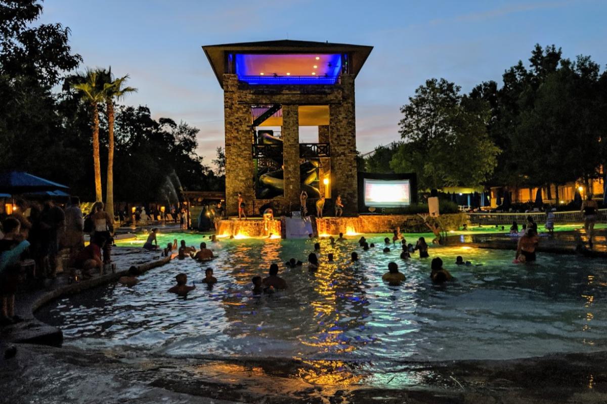 Dive in Movie at The Woodlands Resort