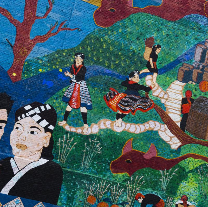 Hmong mural