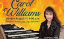 CAROL WILLIAMS, CONCERT ORGANIST