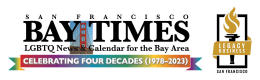 Bay Times 2023 logo with Legacy
