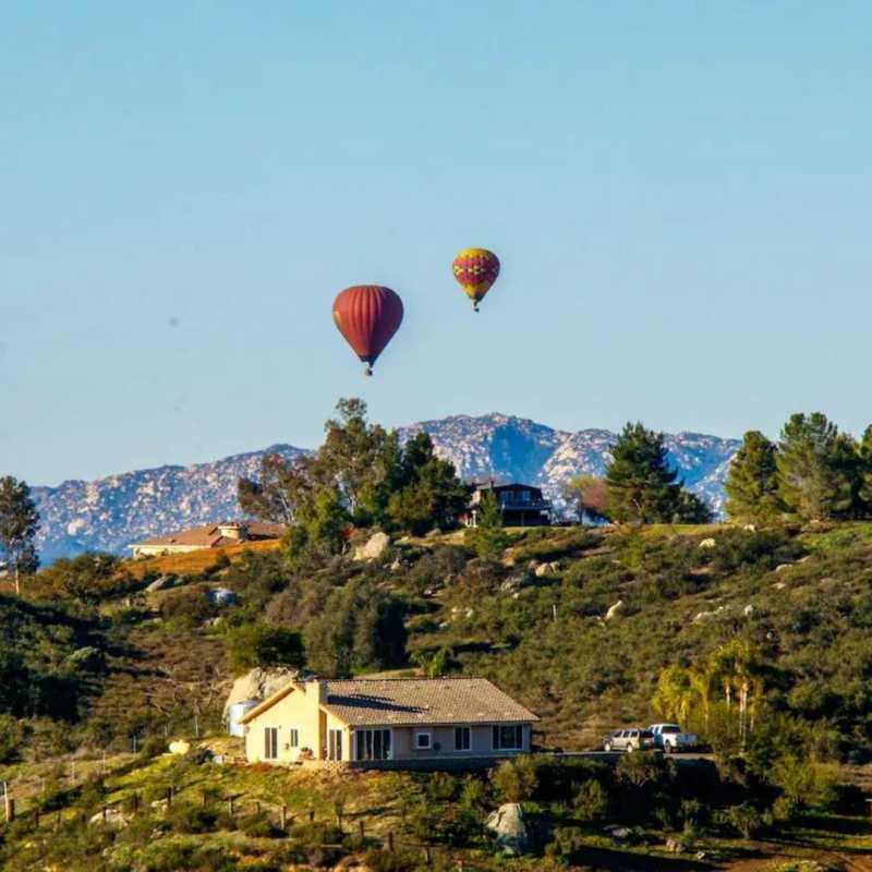 Heart of Wine Country and Home of Hot Air Balloon