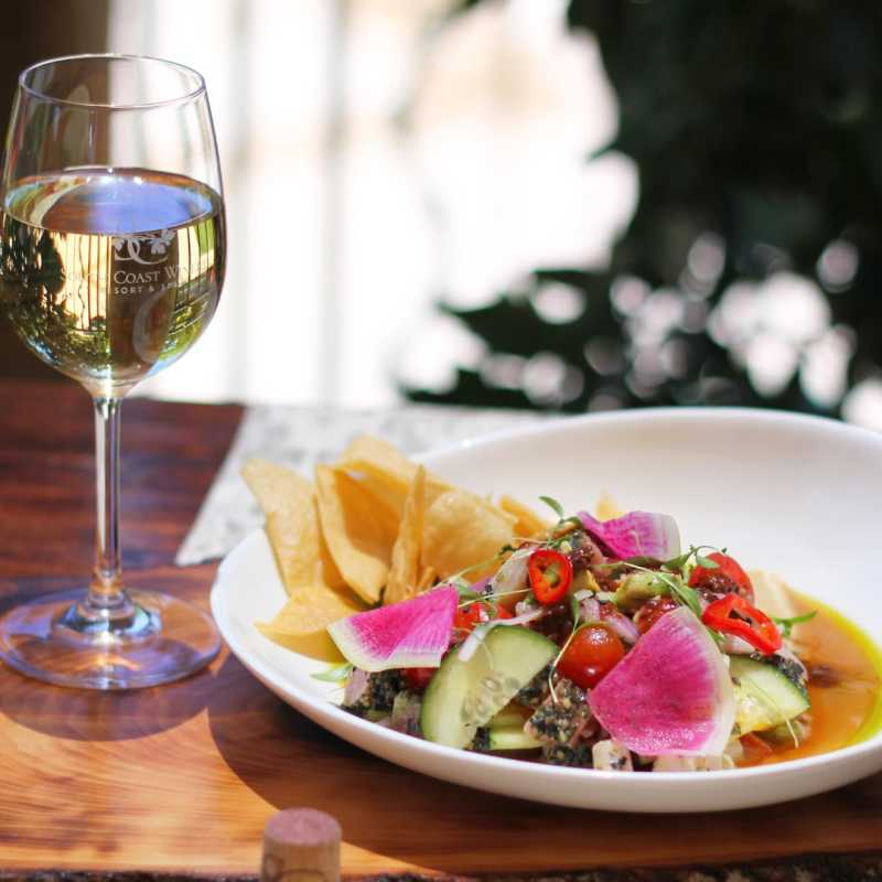 The Vineyard Rose Restaurant at South Coast Winery
