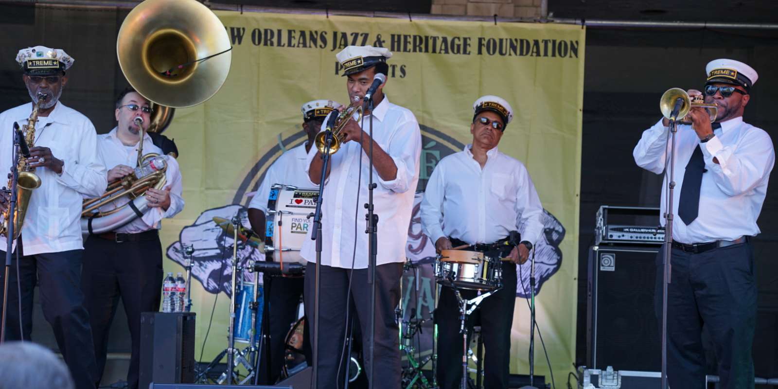 Treme Brass Band - Treme Creole Gumbo Fest 2016 - Armstrong Park