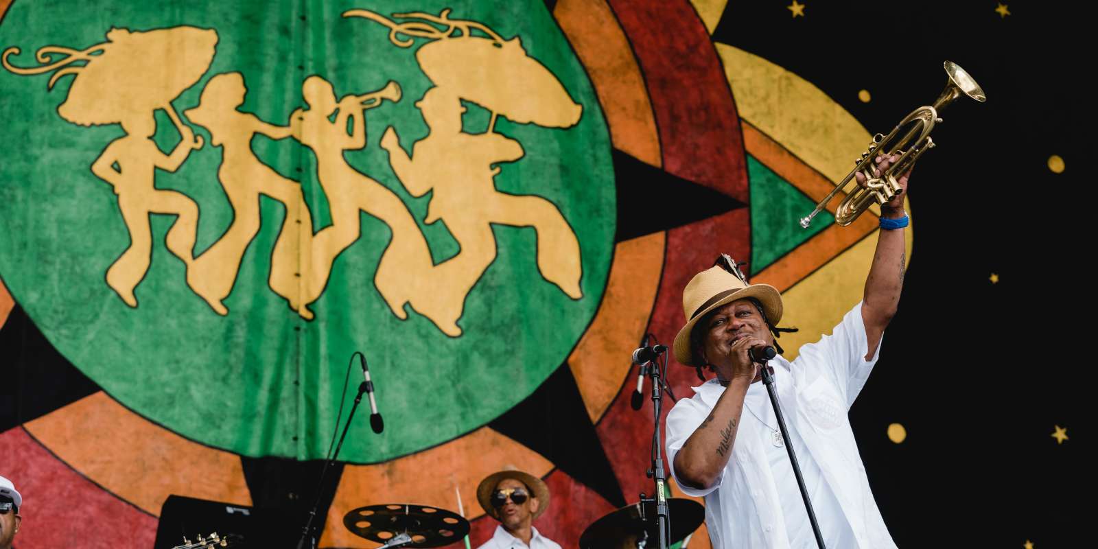 Kermit Ruffins at Jazz Fest