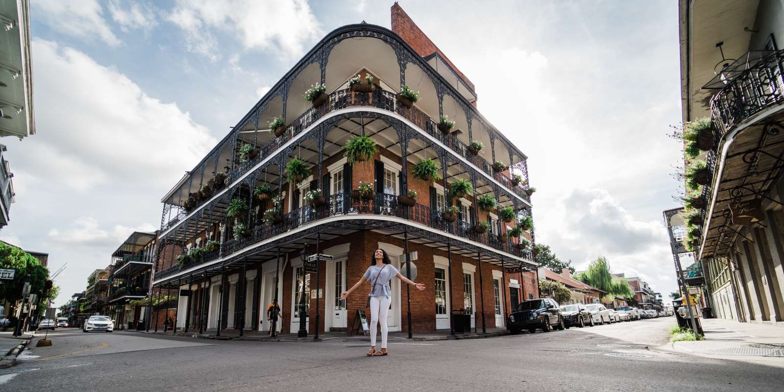 Exploring Royal Street in the French Quarter