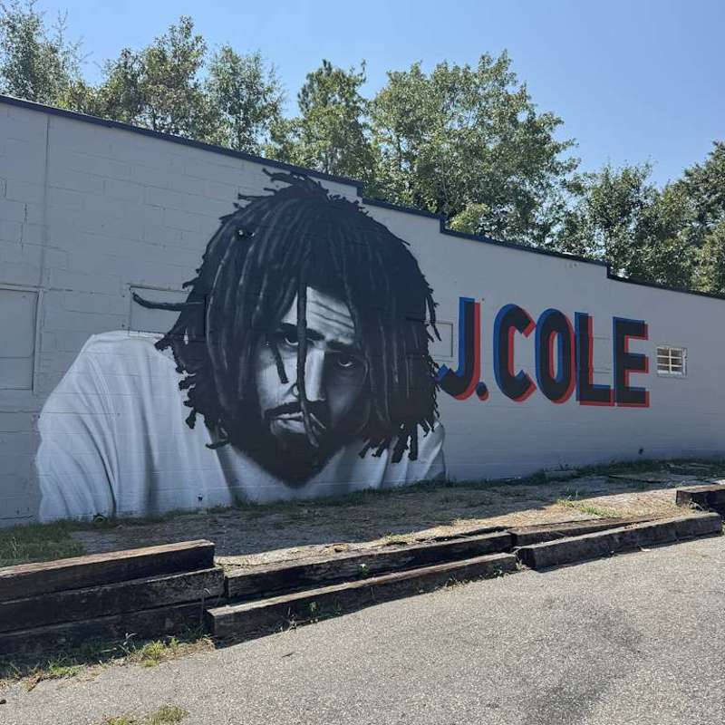 J Cole Mural