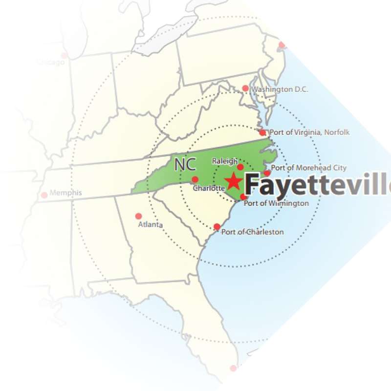 East Coast Map