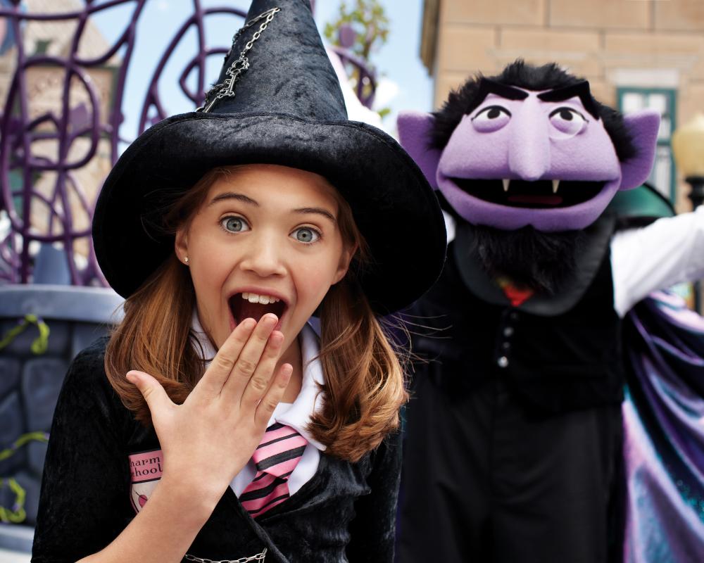 The Count's Halloween Spooktacular at Sesame Place