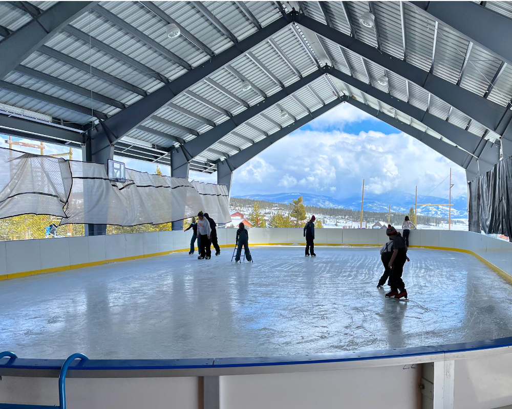 Ice Skating Snow Mountain Ranch