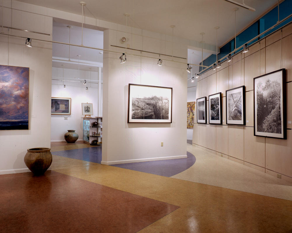 Inside York Art Association Gallery