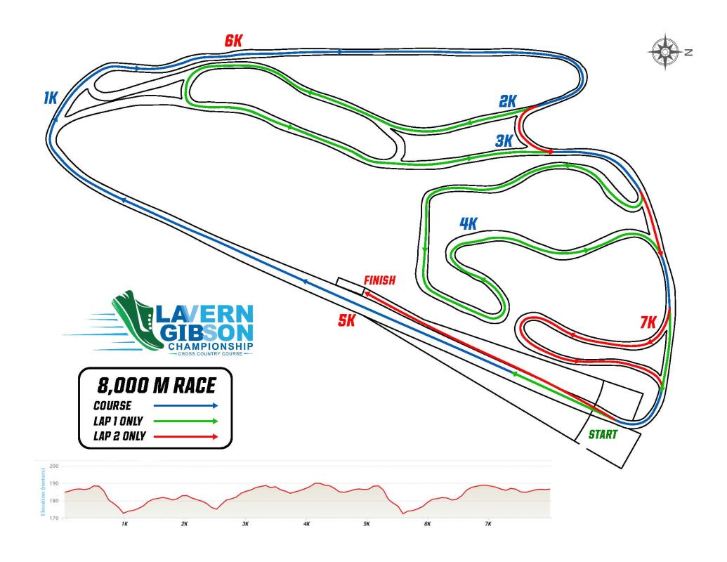 Download the Lavern Gibson 8K Course Map