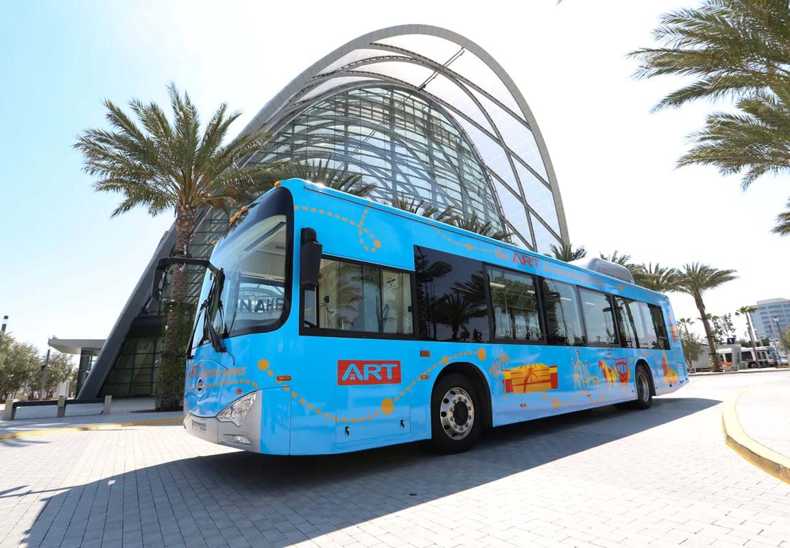 Anaheim Regional Transportation at Anaheim Regional Transportation Intermodal Center