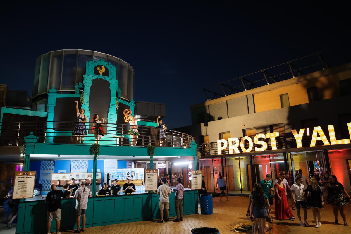 Glockenspiel at Night