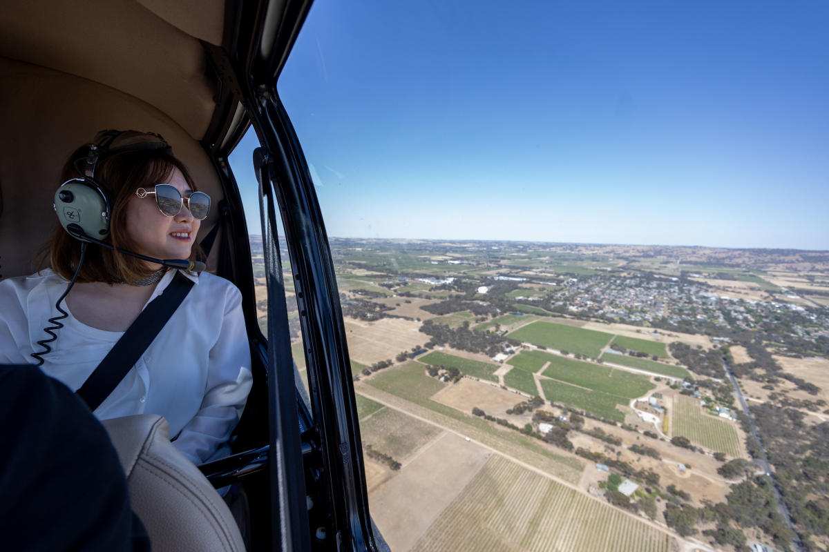 Client in Helicopter