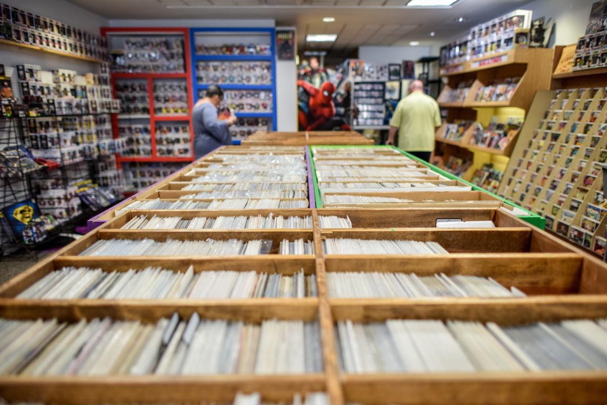 Rubber City Comics store