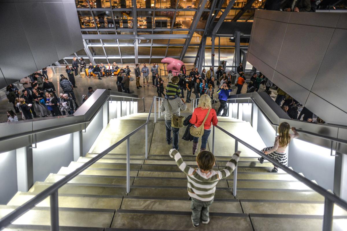 Akron Art Museum Stairs
