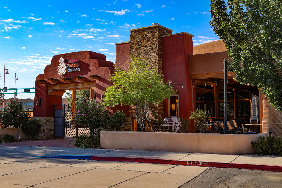 exterior of Indian Pueblo Kitchen