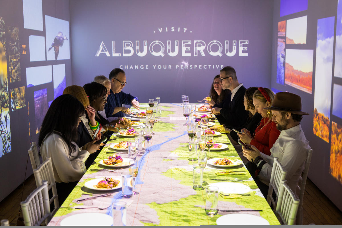 Attendees experience a Media and Sales Mission in New York City, hosted by Visit Albuquerque.