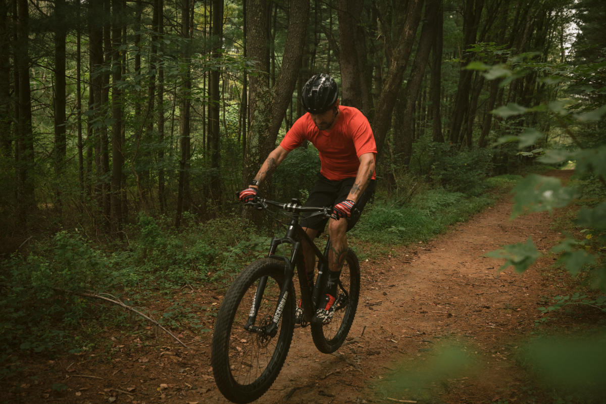 Jason at Rocky Gap Loop Trail - Mountain Biking - Flintstone MD