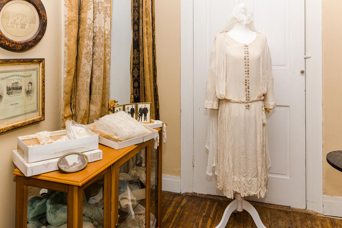 Period Clothing - Evergreen Heritage Center House Museum - Mount Savage Maryland