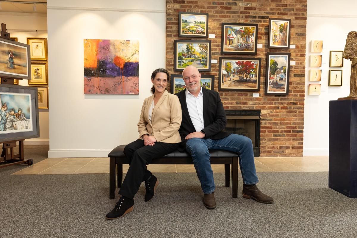 Tom and Rebecca Ferleman - Once a Visitor Now A Local