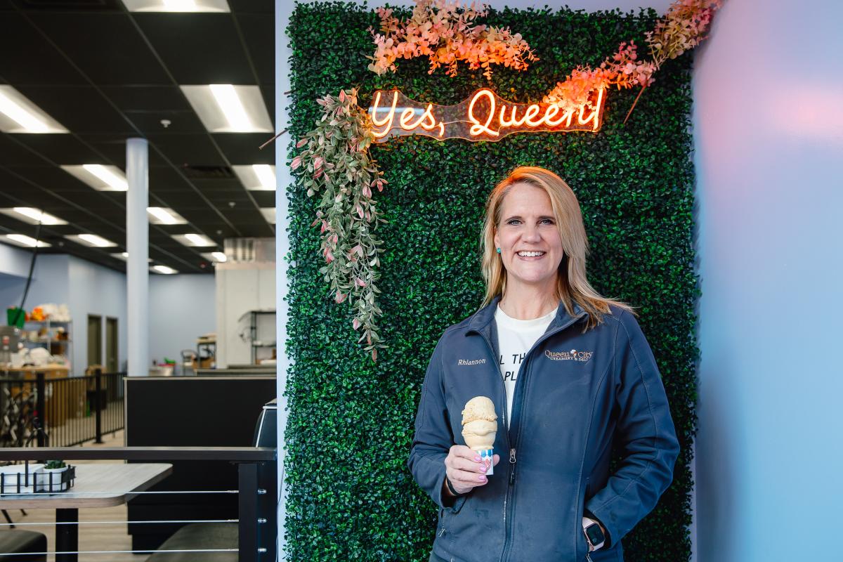 Yes Queen - Rhiannon Brown - Queen City Creamery - Cumberland Maryland