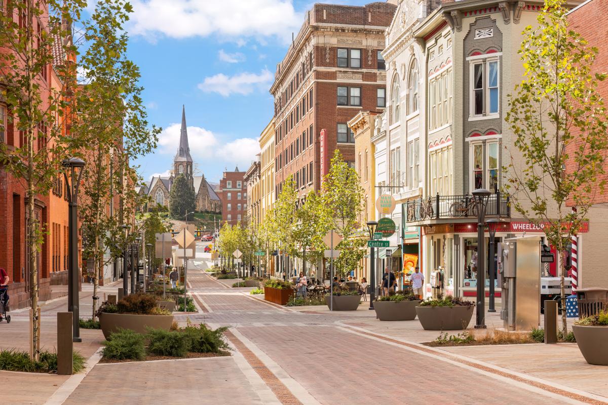 Reimagine Cumberland - Photo of Downtown Cumberland Mall