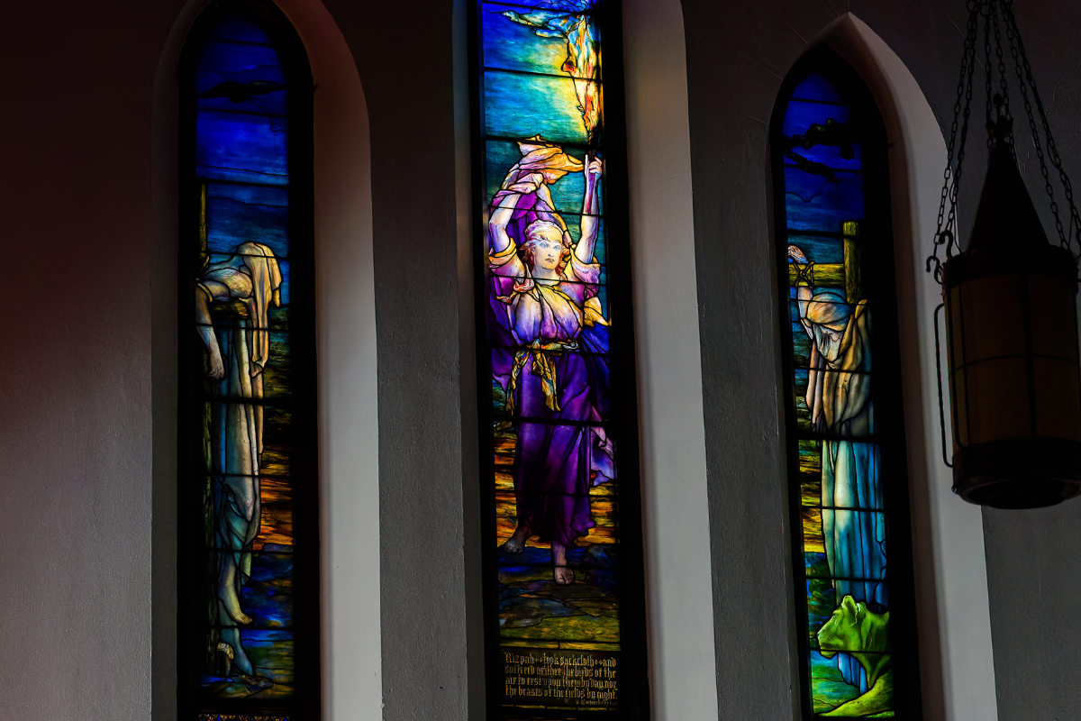 Rizpah Window - Tiffany Stained Glass - Cumberland MD