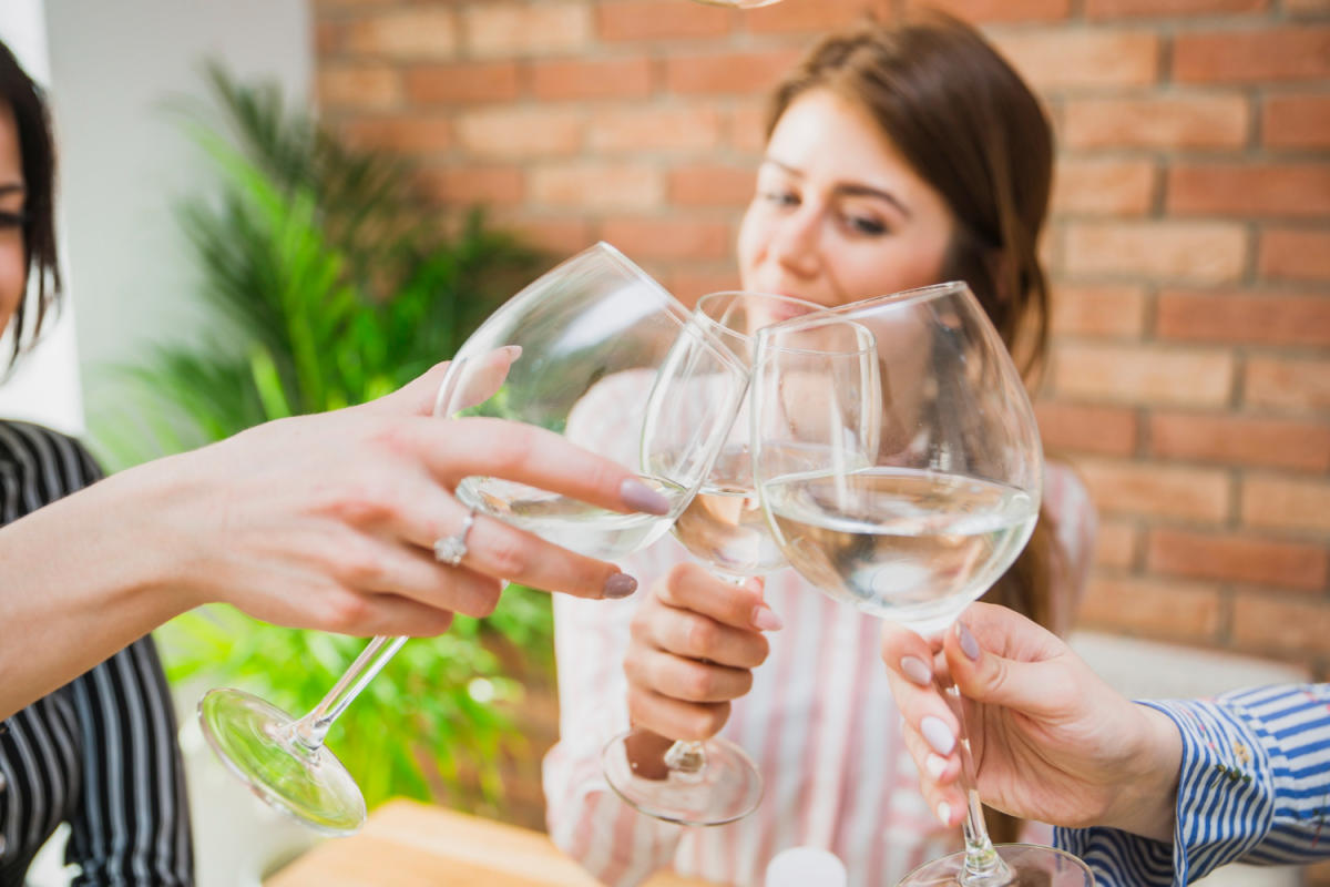 Wine Drinking in Orange County CA