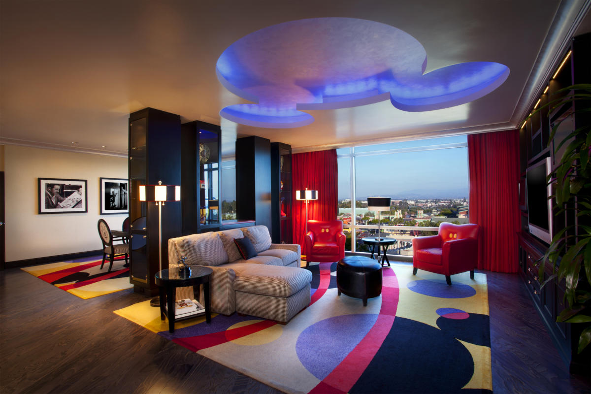 Mickey Signature Penthouse at Disneyland Hotel Anaheim, CA