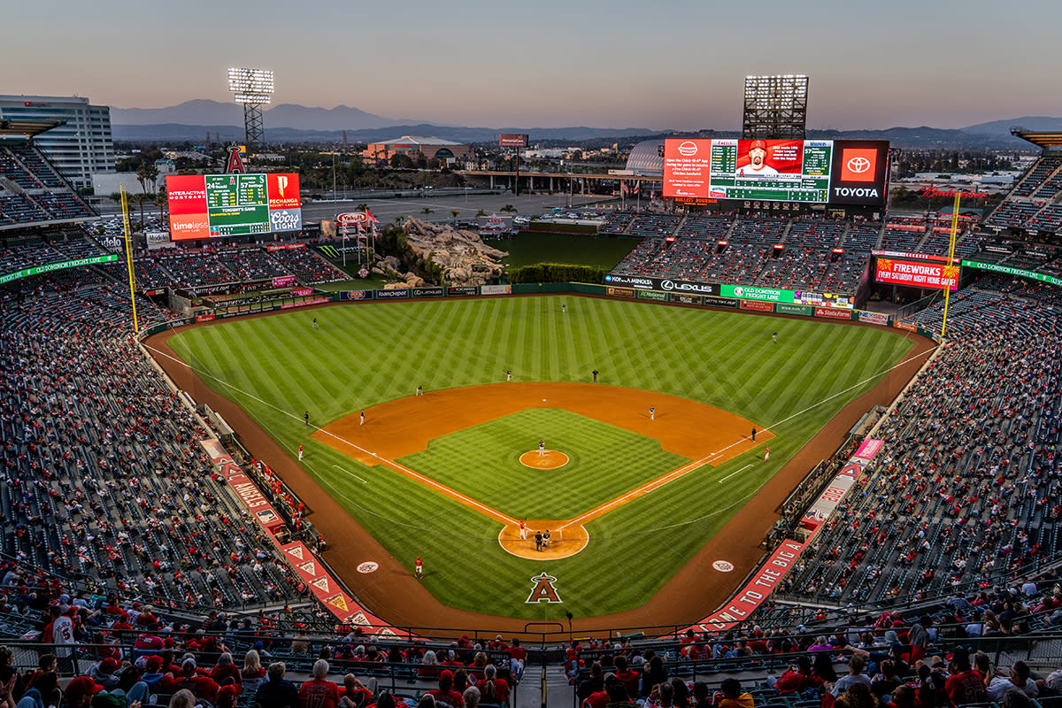 Angel Stadium in Orange County