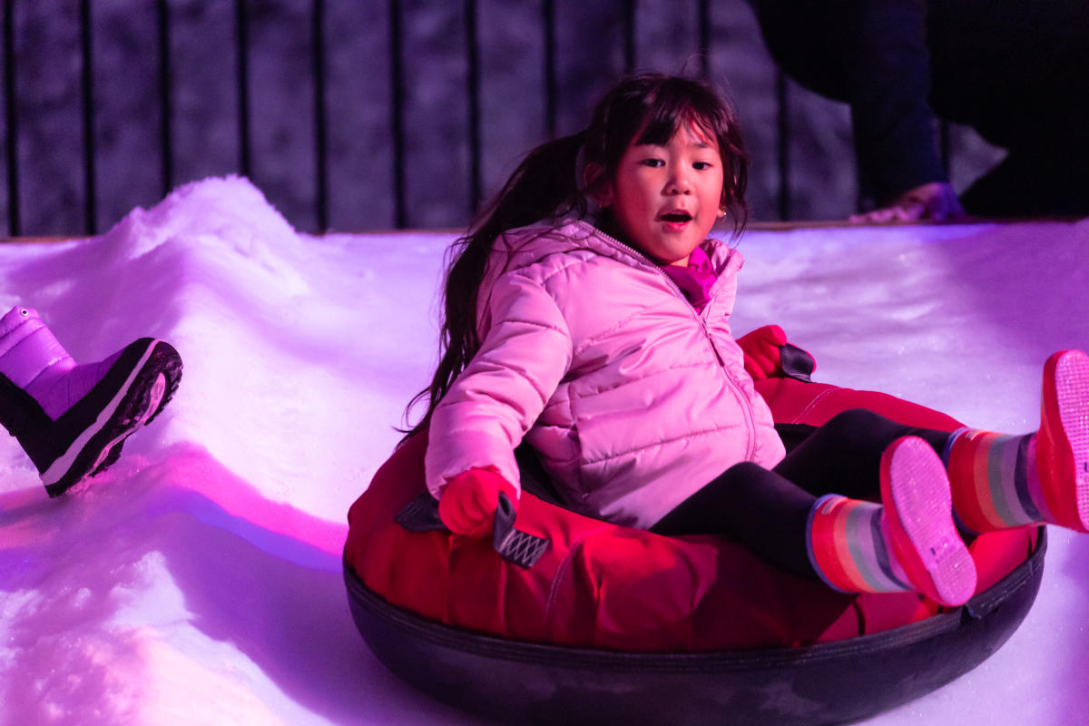 Snow Tubbing at Winterfest OC, Snow Activities