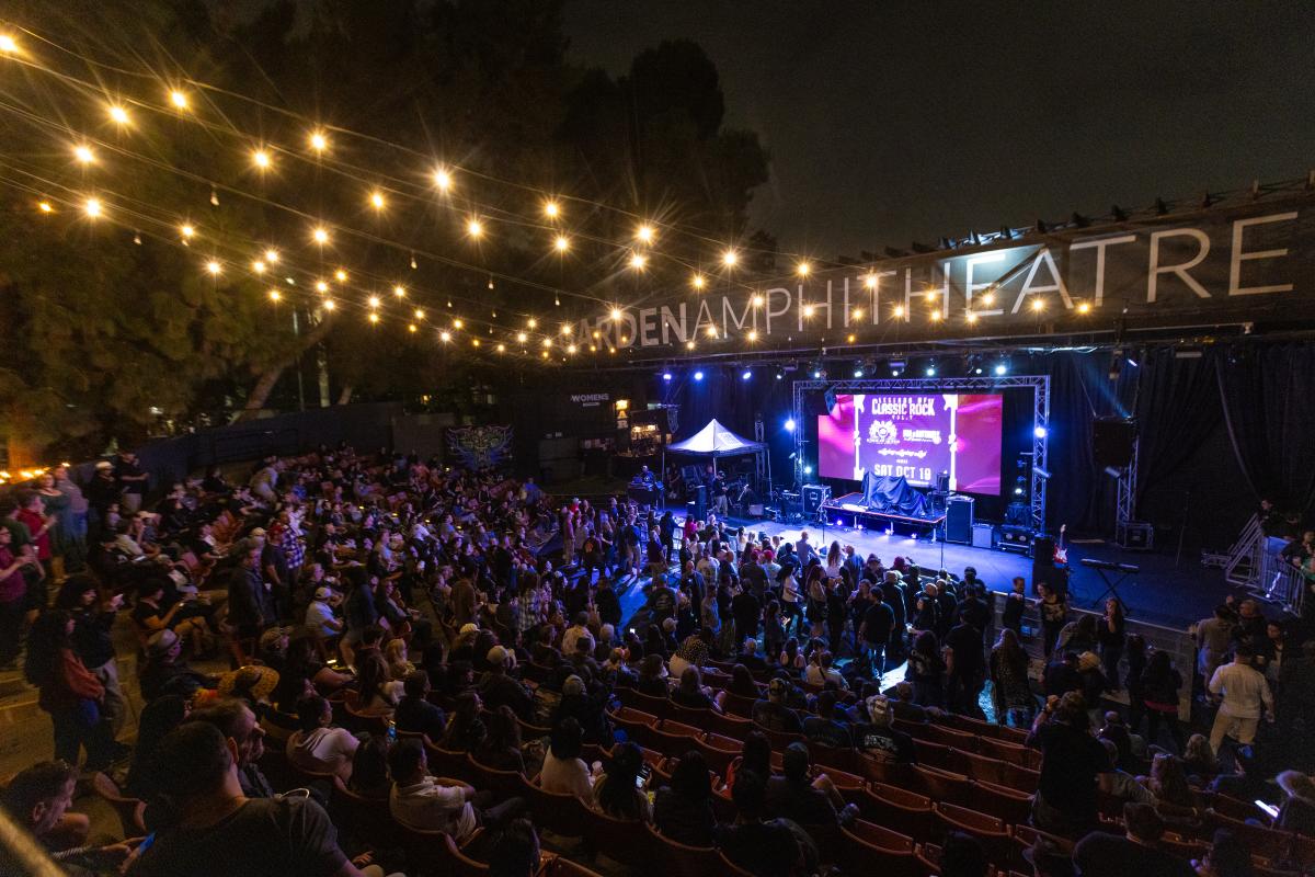 Garden Amp, live outdoor music near Anaheim