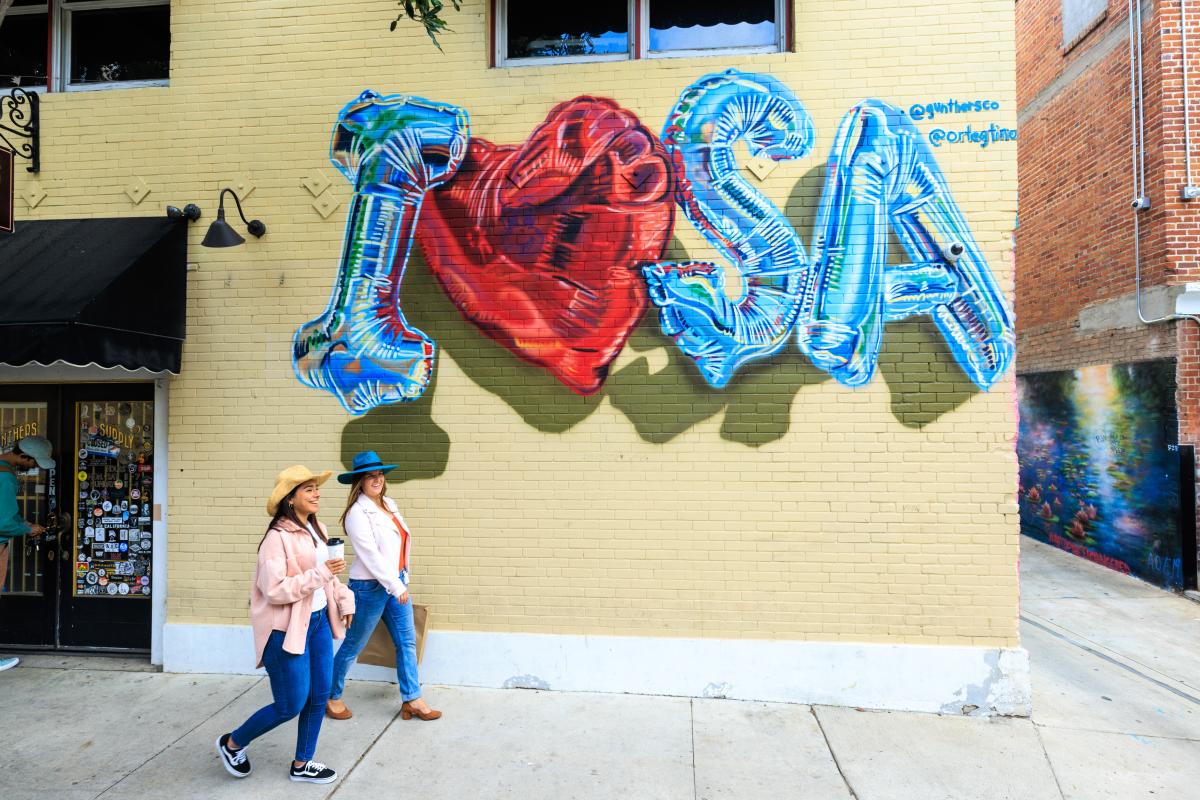 Santa Ana, California Art Walk