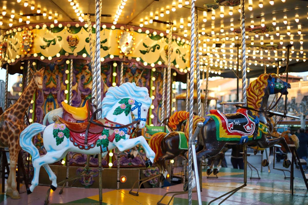 La Habra Citrus Fair Carousel Ride