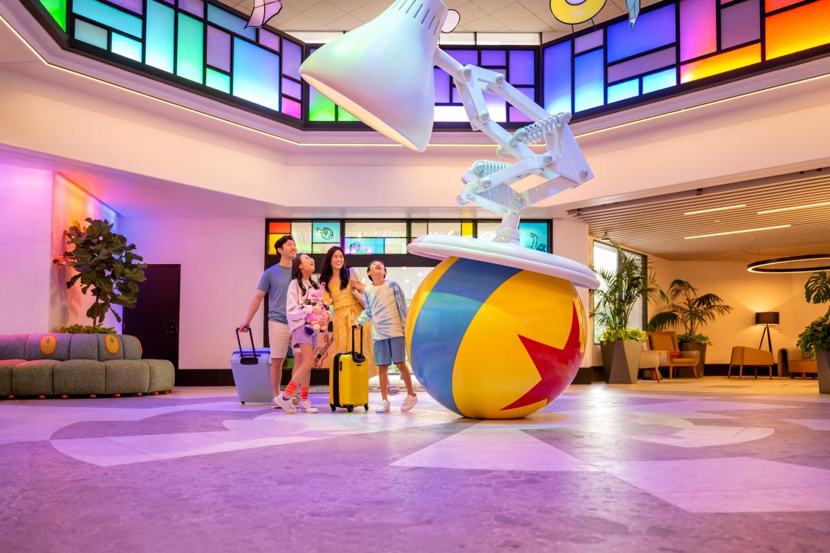 Pixar Place Hotel Lobby