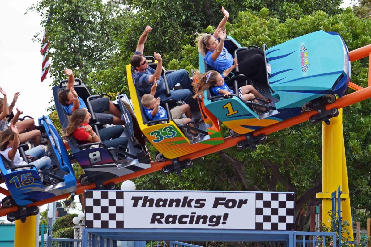 Rewind Racers at Adventure City