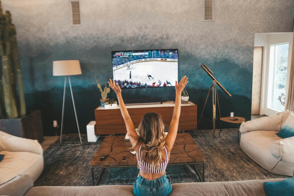 Watching TV