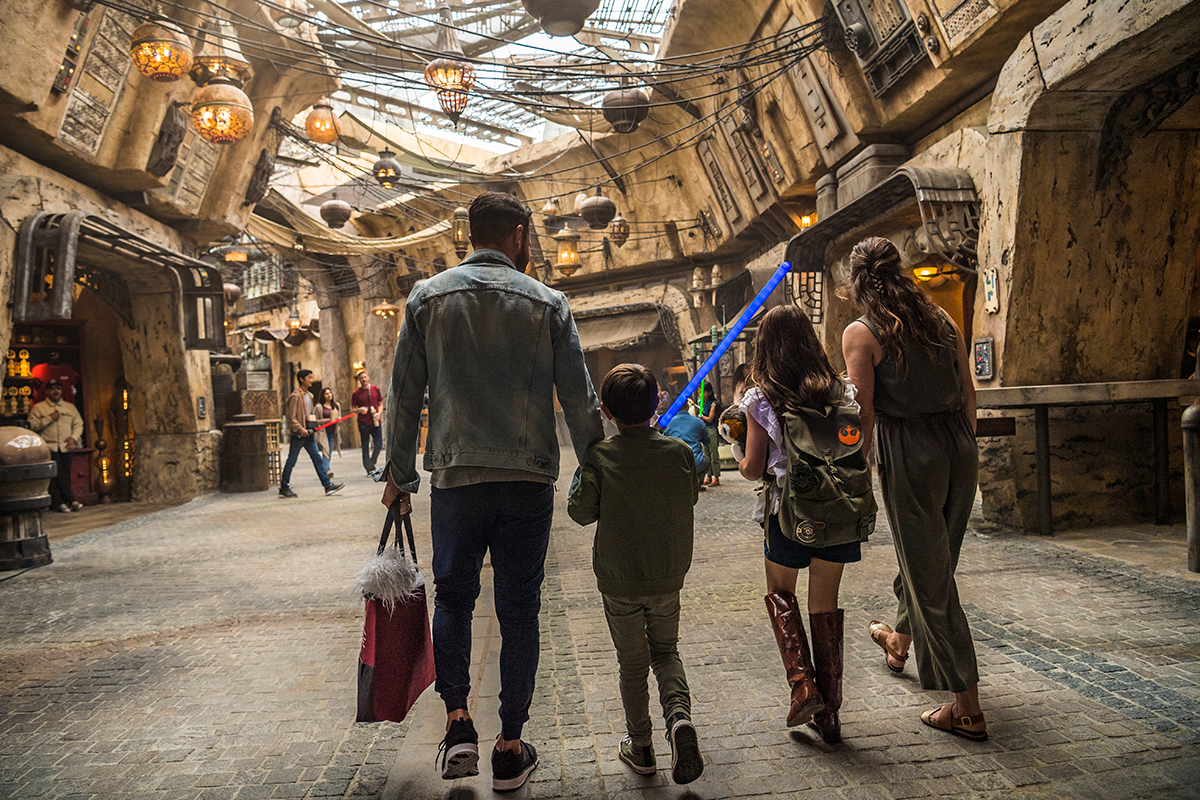 Star Wars Galaxy's Edge at Disneyland Resort Anaheim, Ca