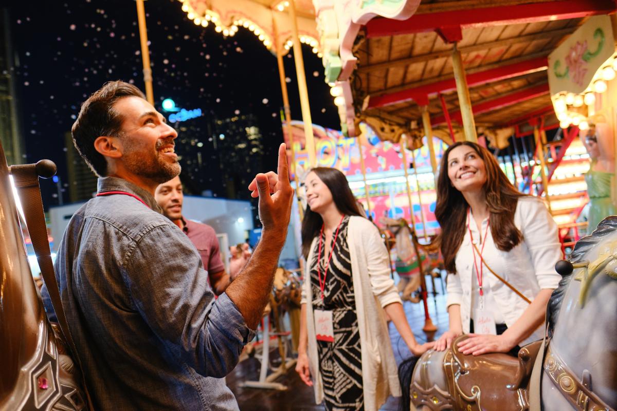 Steel Pier - Carousel