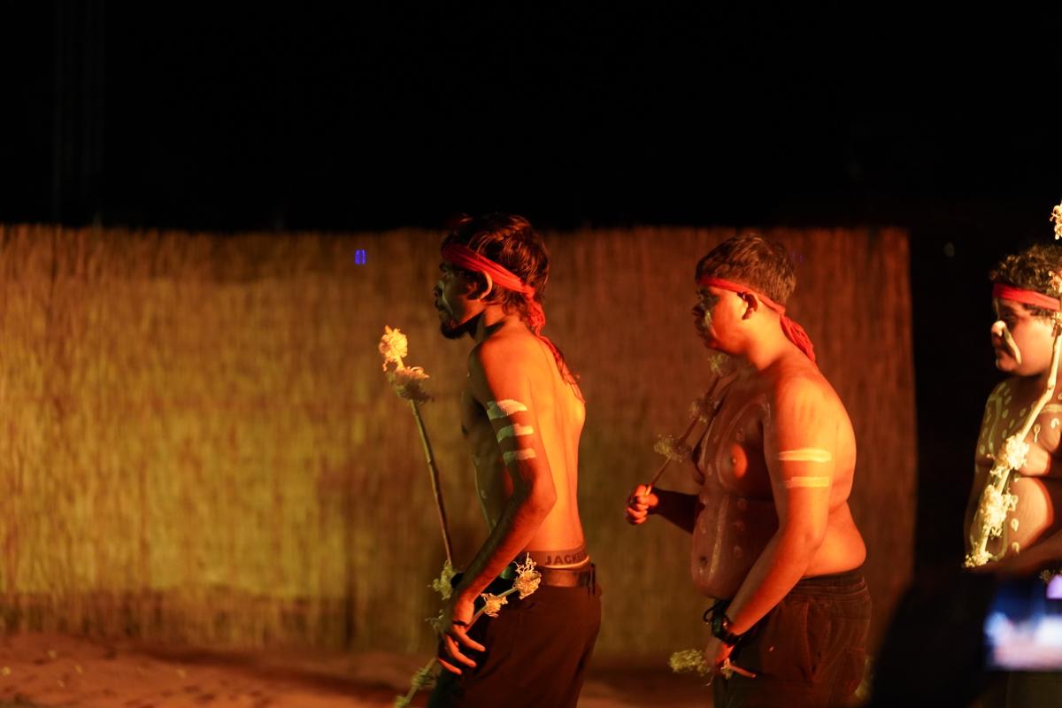 Barlgabi - dancing- at the Karjini Experience 2025