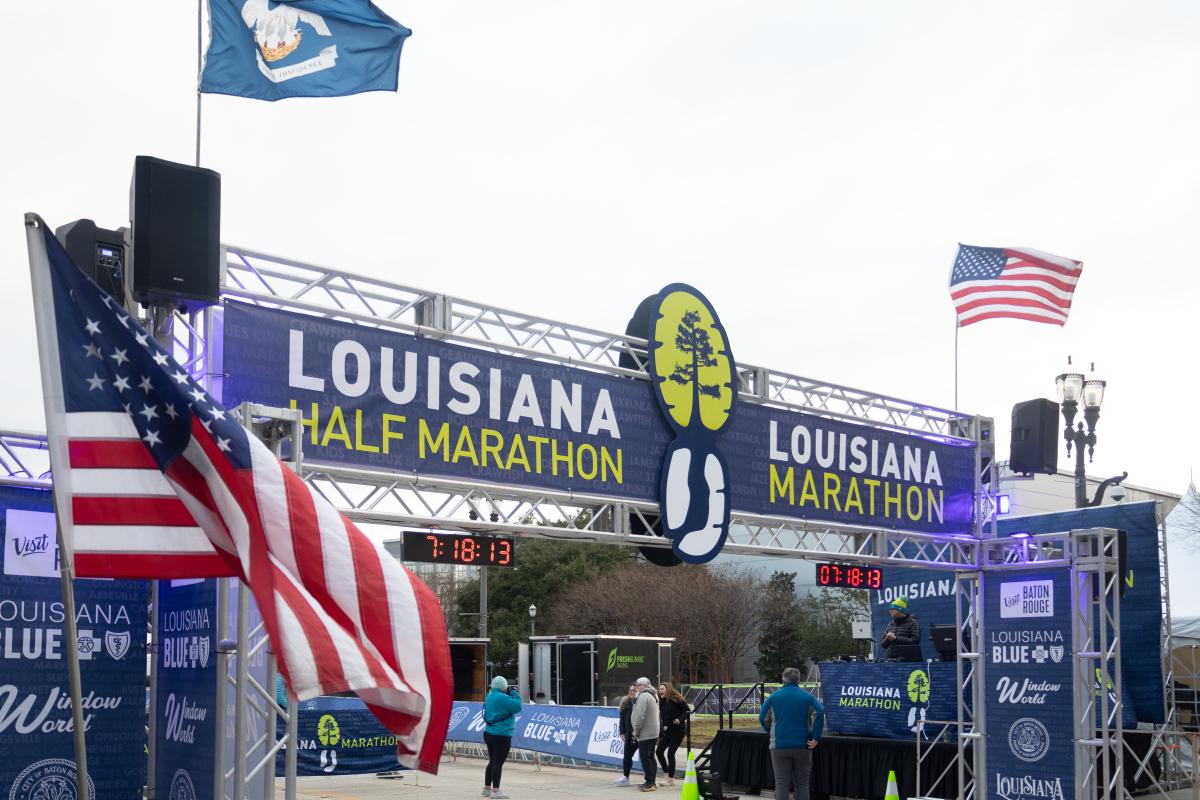 Louisiana Half and full marathon 2025