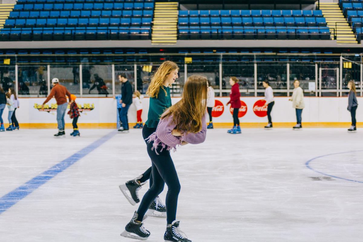 Ice Skating at the River Center