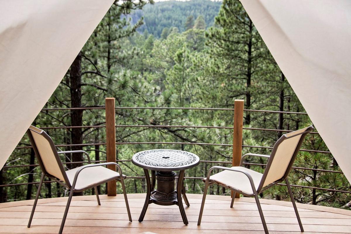 Glamping Porch View
