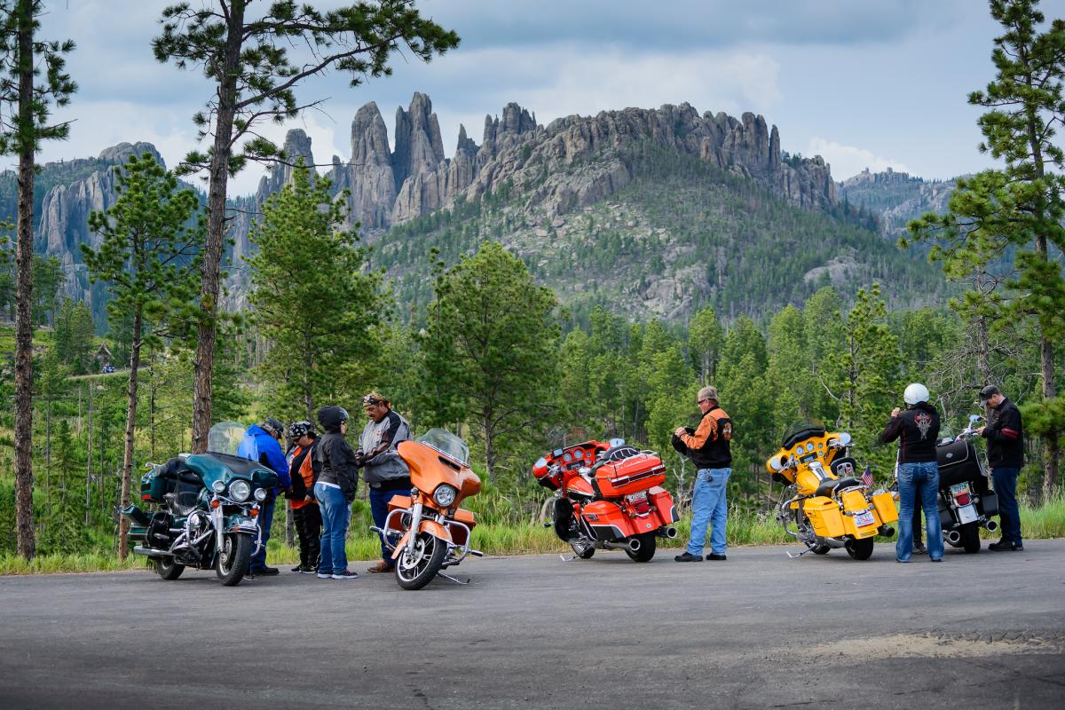 Needles Motorcycle Riding