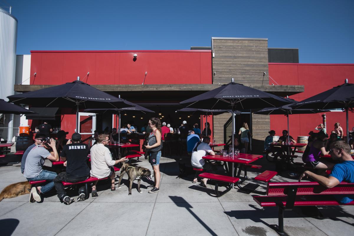 Avery Brewing Patio