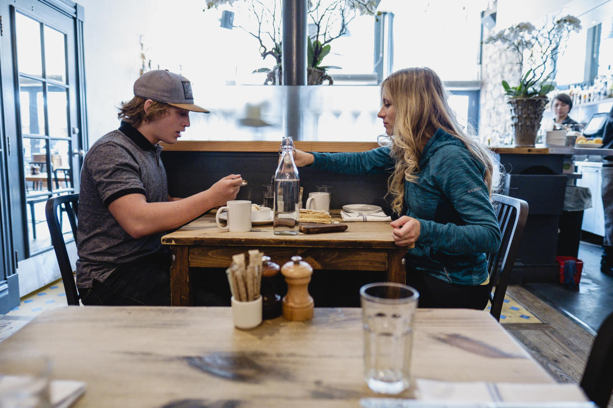 Boulder dining at the Kitchen