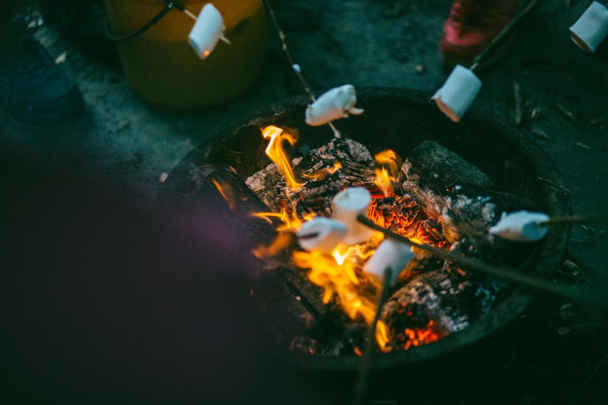 Campfire with Smores
