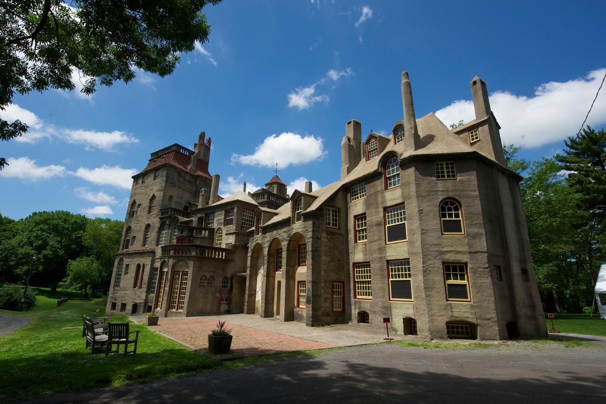 Explore Fonthill Castle's exhibits housed within each room that perfectly preserves the past.