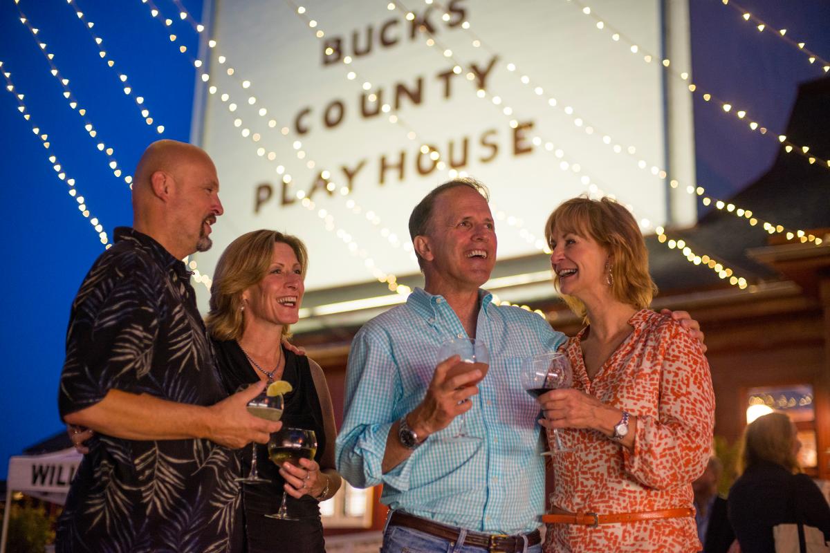 Bucks County Playhouse in the Evening